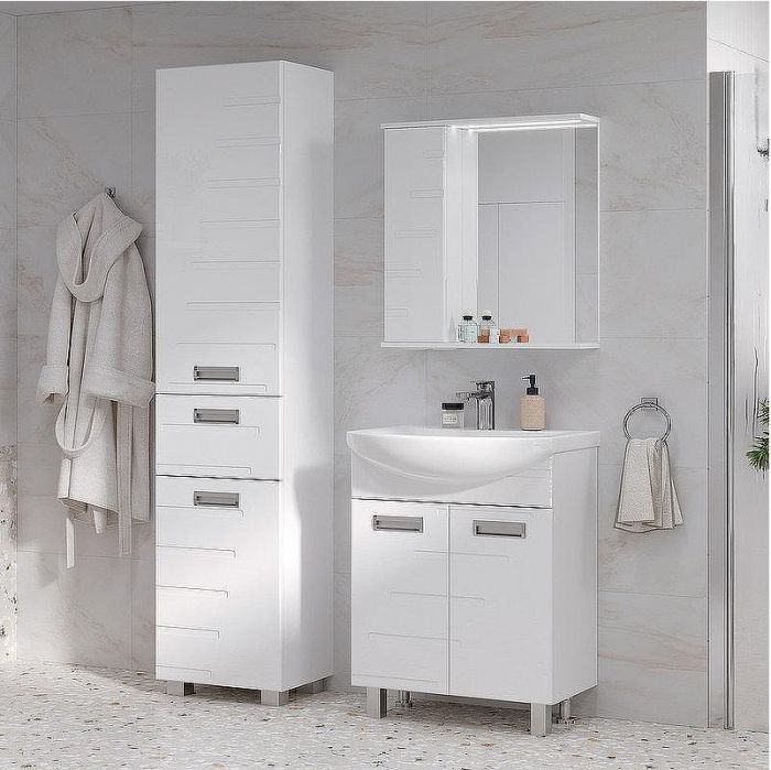 Тумба под раковину Volna Joli 70.2D tnJOLI70.2D-01 Белая