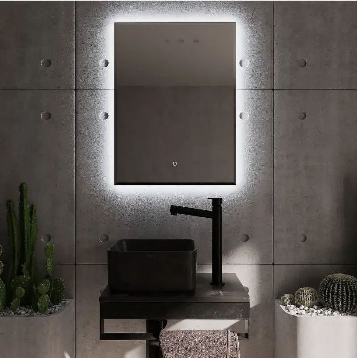 Зеркало Mixline Алмина 60 547313 с подсветкой с сенсорным выключателем