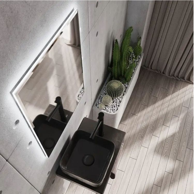 Зеркало Mixline Алмина 60 547313 с подсветкой с сенсорным выключателем