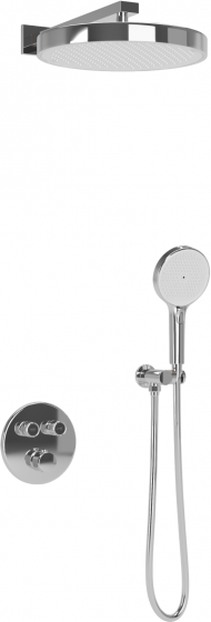 Душевой комплект SANCOS Space встраиваемый c термостатическим смесителем, цвет хром , SC3006CH