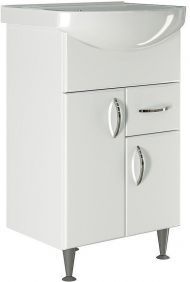 Тумба под раковину Mixline Комфорт 52 525505 Белая