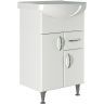 Тумба под раковину Mixline Комфорт 52 525505 Белая