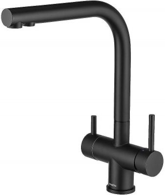 Смеситель для кухни Swedbe Selene Plus 8144B Черный матовый