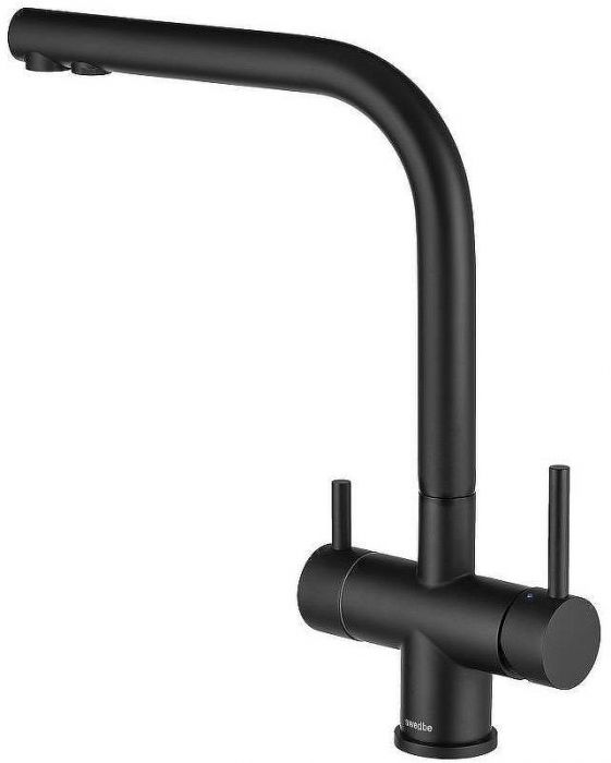 Смеситель для кухни Swedbe Selene Plus 8144B Черный матовый
