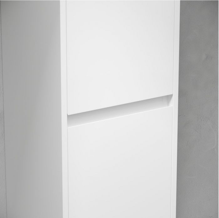 Шкаф-пенал SANCOS подвесной Libra, белый глянец 350х300х1600 мм, PLB35W