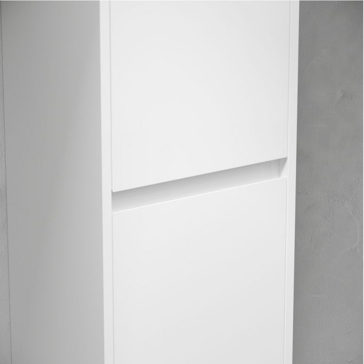 Шкаф-пенал SANCOS подвесной Libra, белый глянец 350х300х1600 мм, PLB35W