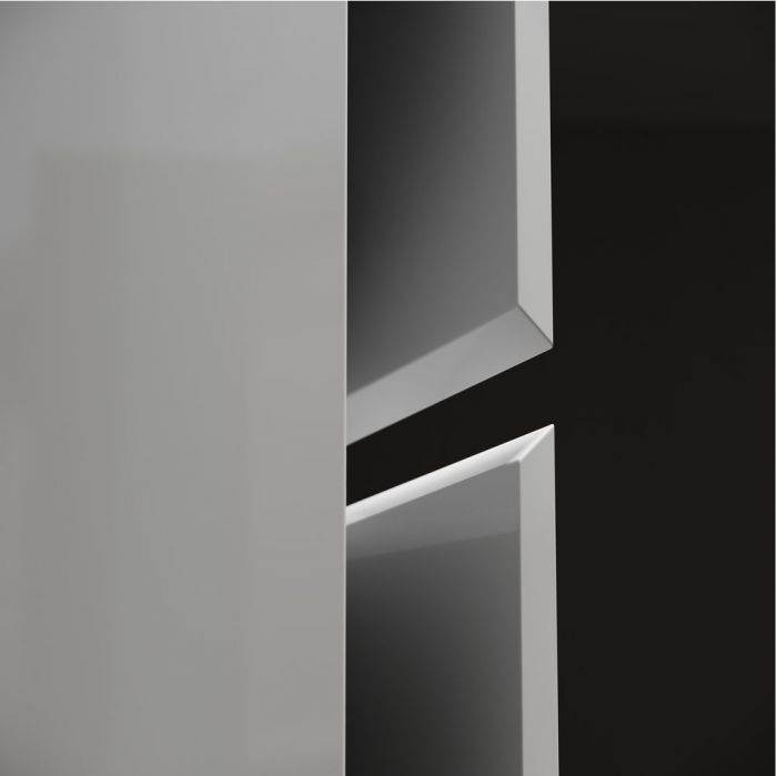 Шкаф-пенал SANCOS подвесной Libra, белый глянец 350х300х1600 мм, PLB35W