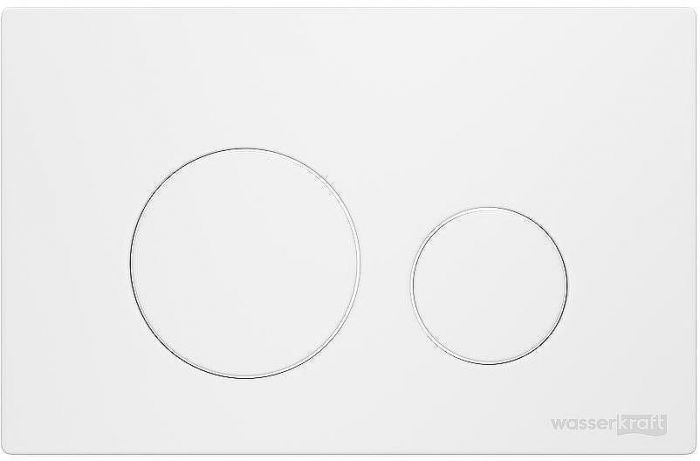Инсталляция WasserKRAFT Dinkel 58TLT.010.ME.WM02 для унитаза с Белой матовой клавишей смыва