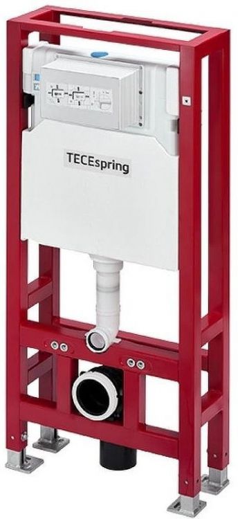 Инсталляция Tece Spring K500393 для унитаза без клавиши смыва