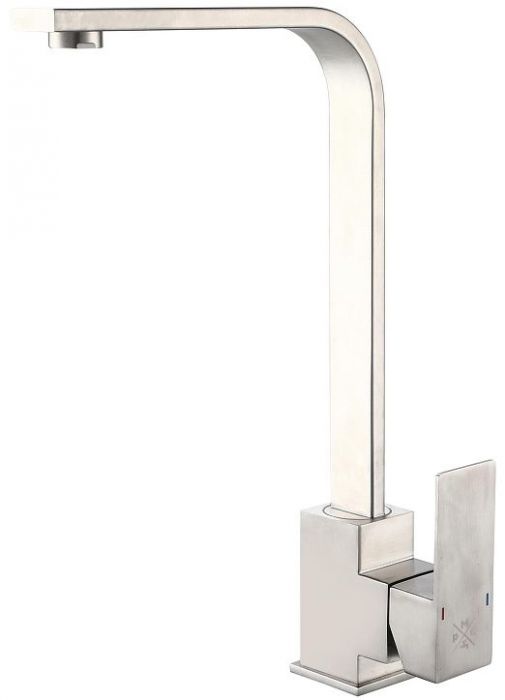 Смеситель для кухни Ростовская Мануфактура Сантехники SUS125-017F Нержавеющая сталь