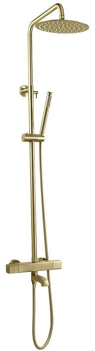 Душевая система FILARETE FL2050MG с термостатом цвет Золото матовое