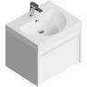 Тумба под раковину Kerama Marazzi Modula 60 MOD.60.1+1\WHT подвесная цвет Белый глянцевый