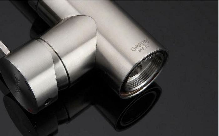 Смеситель для кухни Gappo G4099 Нержавеющая сталь
