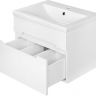 Тумба с раковиной DIWO Коломна 60 подвесная цвет Белый