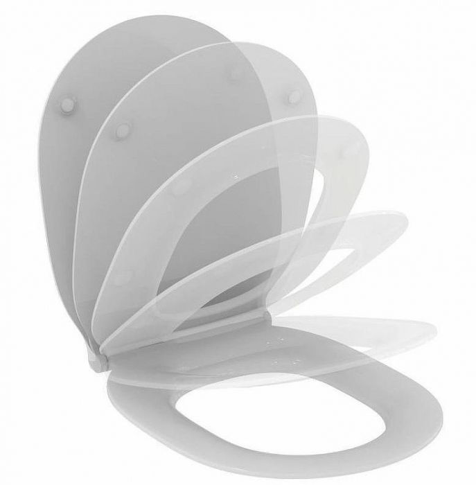 Комплект унитаза с инсталляцией Ideal Standard Connect Air P212101 с сиденьем Микролифт и клавишей смыва Хром