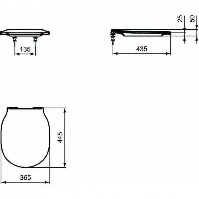 Комплект унитаза с инсталляцией Ideal Standard Connect Air P212101 с сиденьем Микролифт и клавишей смыва Хром