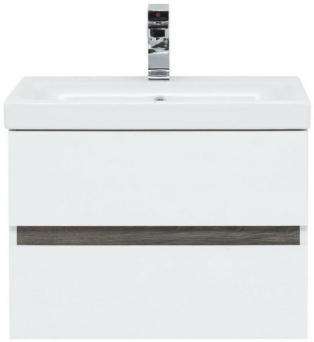 Комплект мебели для ванной Aquanet Беркли 60 258906 подвесной Белый Дуб рошелье