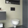 Комплект унитаза BelBagno Uno-Tor BB5177CH-TOR/SC с инсталляцией Berges Atom 410 040340 с сиденьем Микролифт и Черной матовой клавишей смыва