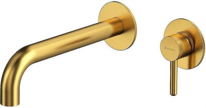 Смеситель для раковины Whitecross Y brushed gold Y1215GLB Брашированное золото