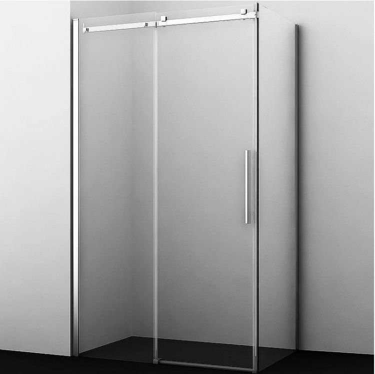 Душевой уголок WasserKRAFT Alme 130х90 15R33 профиль Хром стекло прозрачное Душевой уголок WasserKRAFT Alme 130х90 15R33 профиль Хром стекло прозрачное