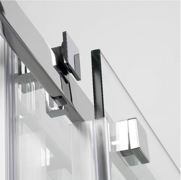 Душевой уголок WasserKRAFT Alme 130х90 15R33 профиль Хром стекло прозрачное Душевой уголок WasserKRAFT Alme 130х90 15R33 профиль Хром стекло прозрачное