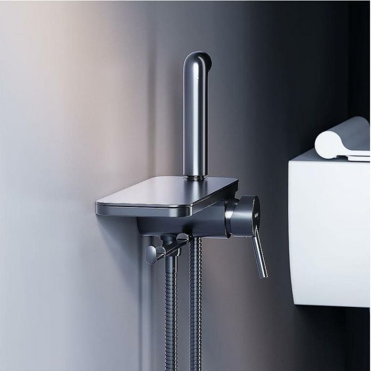 Гигиенический душ со смесителем Damixa Jupiter 773500301 Черный матовый Гигиенический душ со смесителем Damixa Jupiter 773500301 Черный матовый