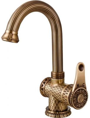 Смеситель для раковины ZorG Antic A 411U-BR Бронза