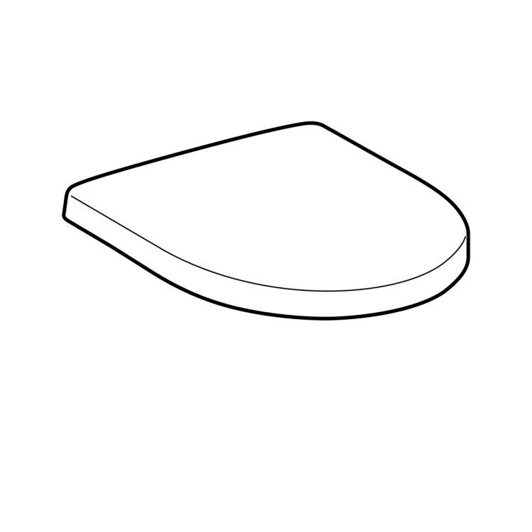 Сиденье с крышкой Geberit Renova Nr.1 Comprimo, 573085000 Сиденье с крышкой Geberit Renova Nr.1 Comprimo, 573085000