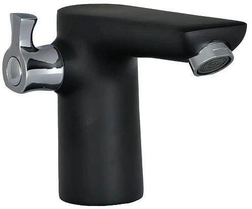 Смеситель на борт ванны Wisent WP1130-6 цвет Черный матовый