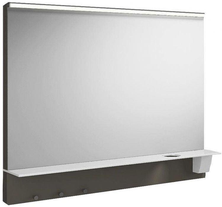 Зеркало Burgbad Eqio 120 SEZQ120F2010 с подсветкой Серое