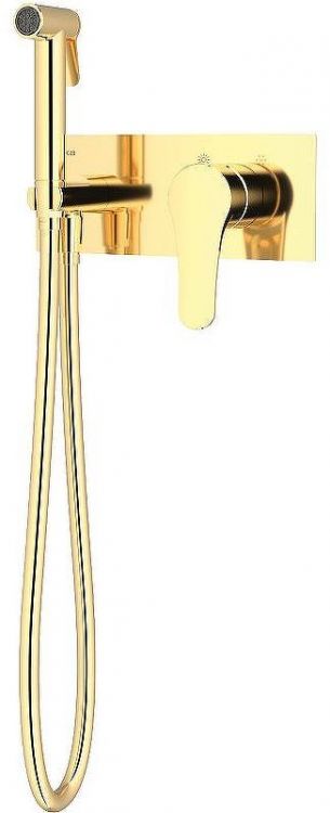 Гигиенический душ со смесителем Teska Elsa Pro BTK6407 Золото Гигиенический душ со смесителем Teska Elsa Pro BTK6407 Золото
