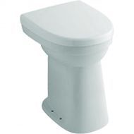 Унитаз напольный Geberit Renova Comfort, высота чаши 49 см, горизонтальный выпуск  [218520000]