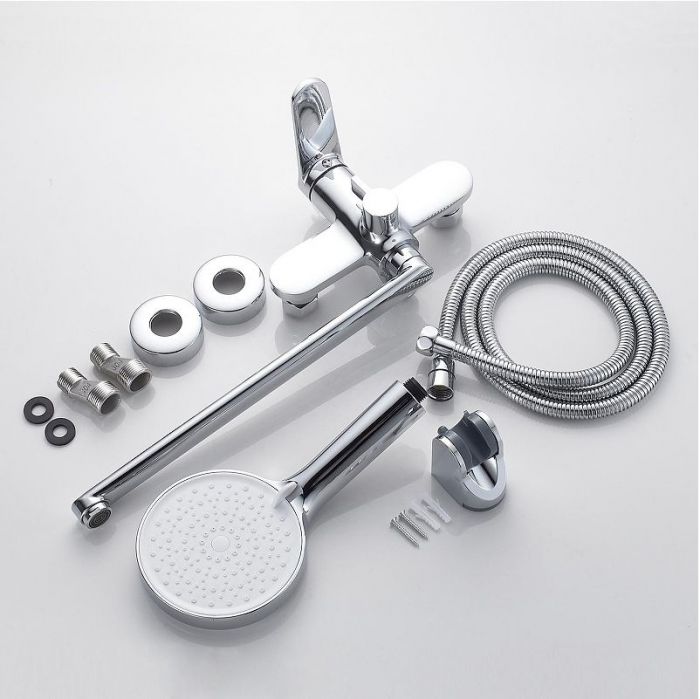 Смеситель для ванны Shevanik S43 S4322 универсальный цвет Хром