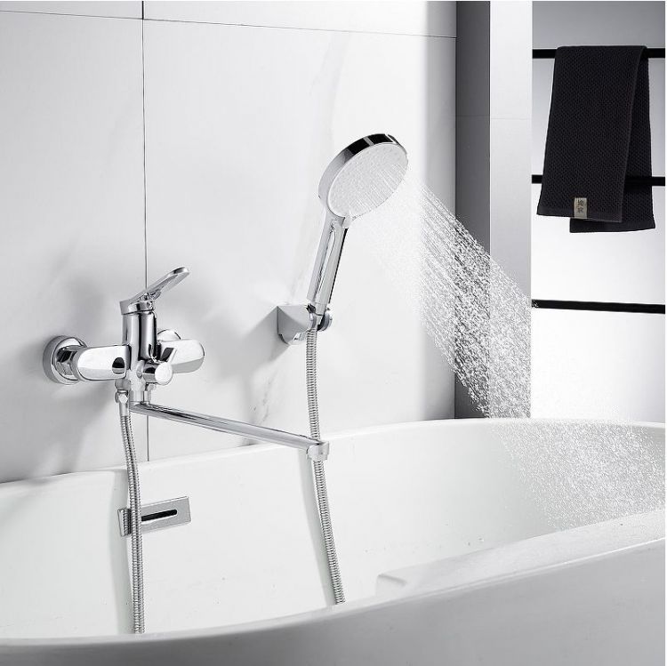 Смеситель для ванны Shevanik S43 S4322 универсальный цвет Хром Смеситель для ванны Shevanik S43 S4322 универсальный цвет Хром