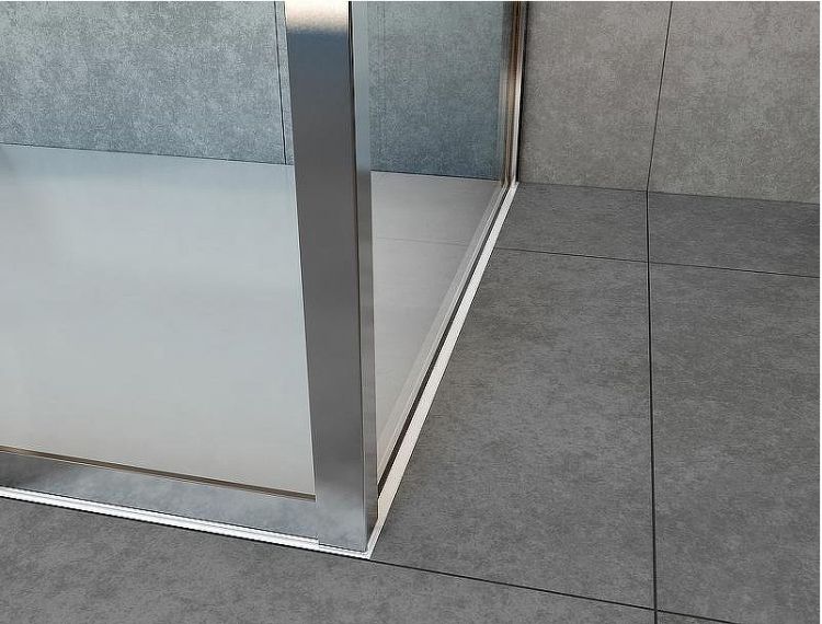 Душевой уголок Vincea Garda 200х90 VSR-1G29020CL профиль Хром стекло прозрачное