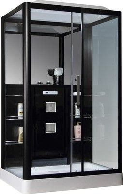 Душевая кабина Grossman GR-228 135x90 см черная
