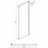 Душевой уголок Ambassador Benefit 160x120 19021105HX-120HX профиль Хром стекло прозрачное