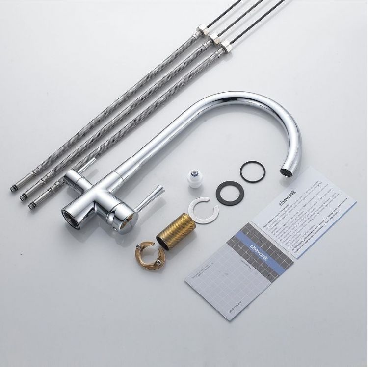 Смеситель для кухни Shevanik S428 цвет Хром Смеситель для кухни Shevanik S428 цвет Хром