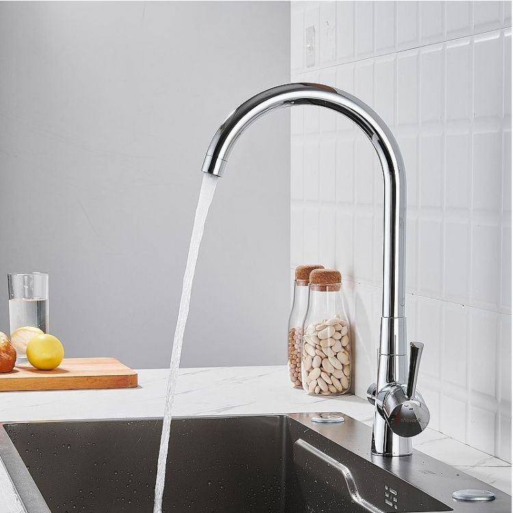 Смеситель для кухни Shevanik S428 цвет Хром Смеситель для кухни Shevanik S428 цвет Хром