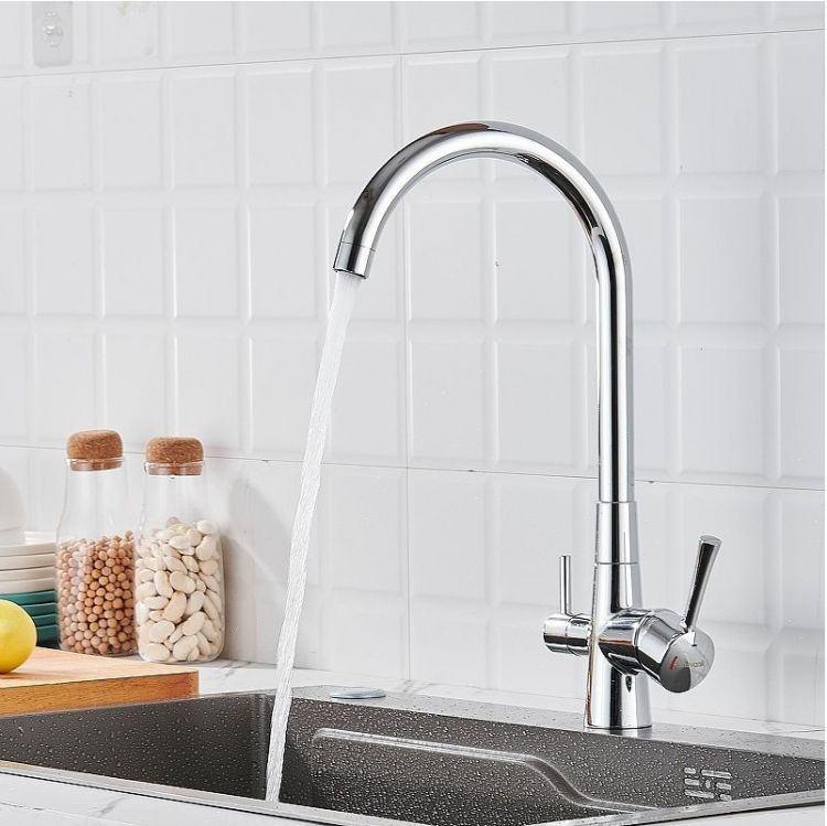 Смеситель для кухни Shevanik S428 цвет Хром Смеситель для кухни Shevanik S428 цвет Хром