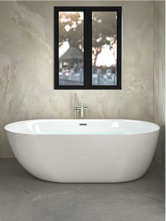 Акриловая ванна Ceruttispa 170x75 7386 Белая Акриловая ванна Ceruttispa 170x75 7386 Белая