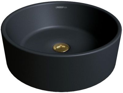 Раковина-чаша Grossman Color 41 GR-3013BM цвет Черный матовый