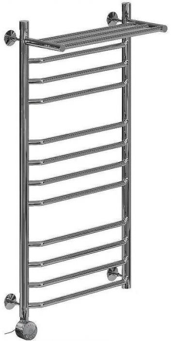 Электрический полотенцесушитель Ника Trapezium ЛТ (Г2) ВП 100/50 с полкой Хром