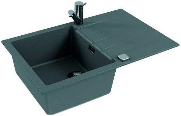 Кухонная мойка Alveus Granital Cadit 20 Concrete G81 790x500 1132025 Бетон
