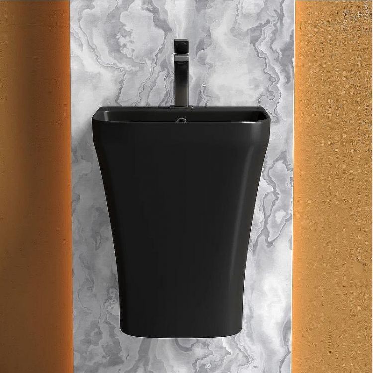 Раковина Ceramicanova Dion 37 CN6067MB Черная матовая Раковина Ceramicanova Dion 37 CN6067MB Черная матовая