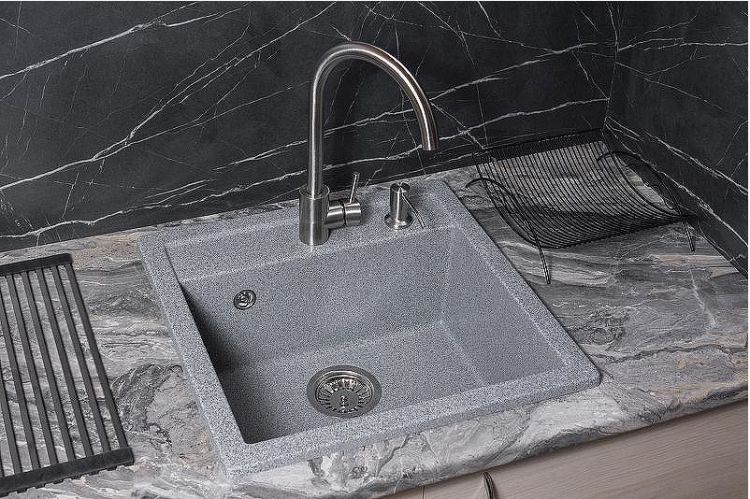 Кухонная мойка Reflexion Zia 51 RX1251GR Гравий