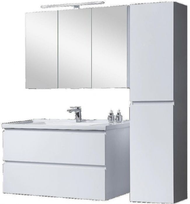 Тумба с раковиной Orans BC-4023W 100 40231000wuv005 Белый глянец