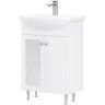 Тумба под раковину Volna Milena 55.2D tnMILENA55.2D-01 Белая
