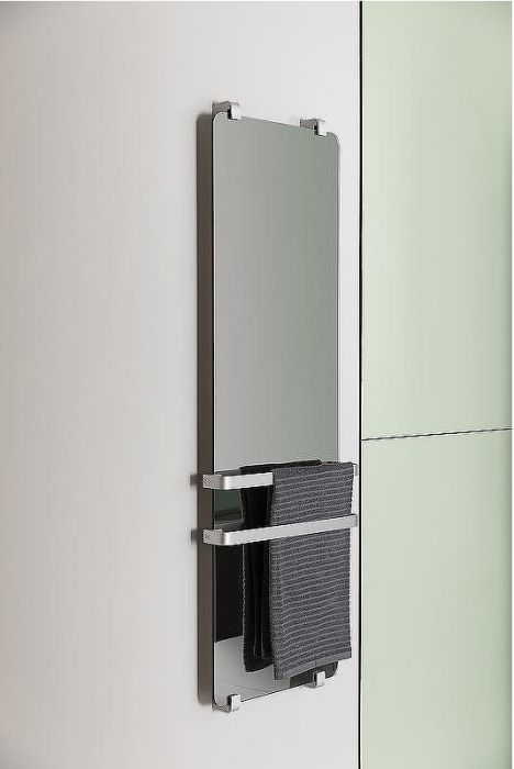 Электрический полотенцесушитель Allen Brau Infinity 44x140 8.21004.GL зеркальный