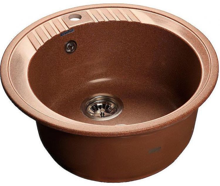 Кухонная мойка GranFest Rondo GF-R520 Терракот